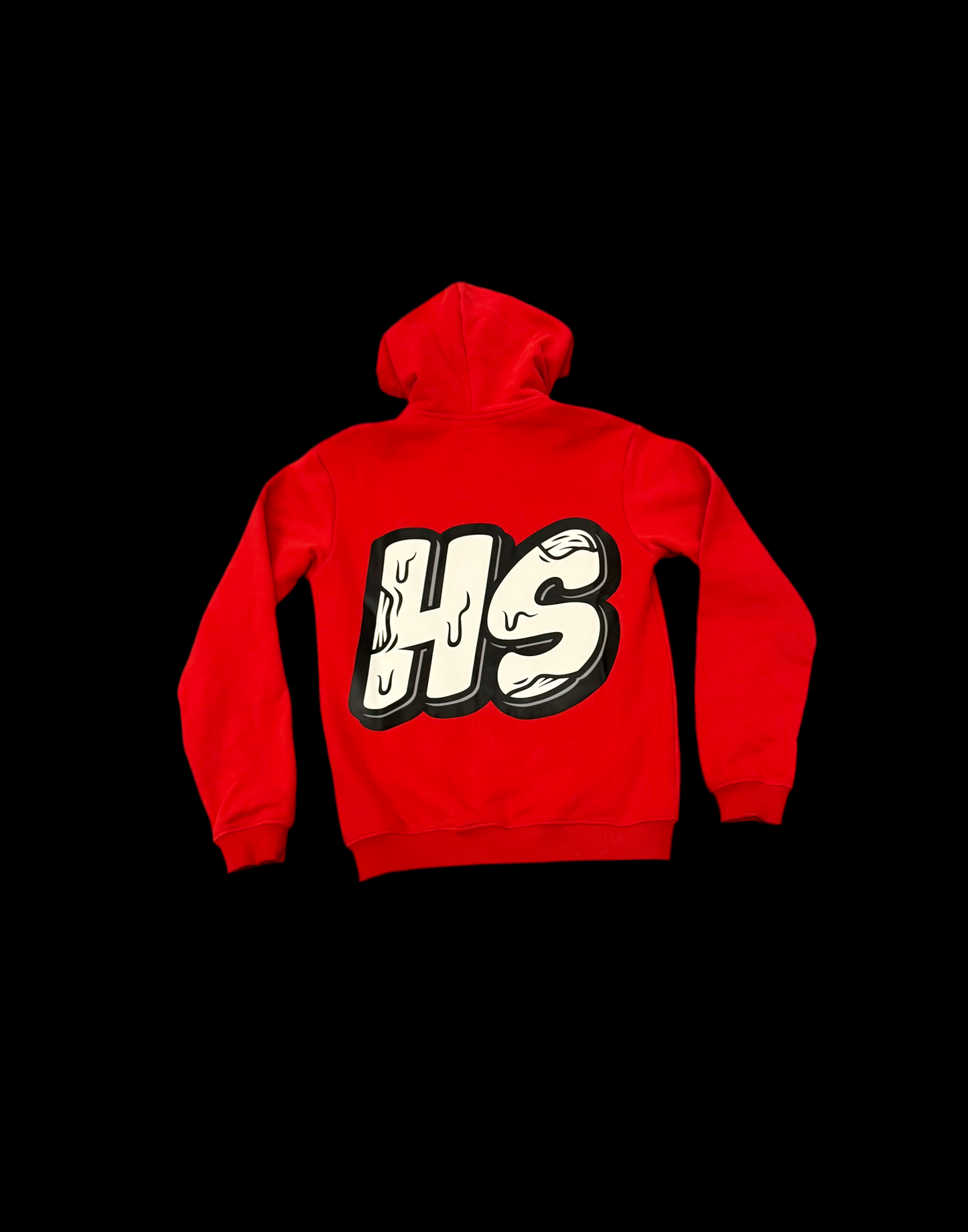 Signature Initial Zip-Up - Red