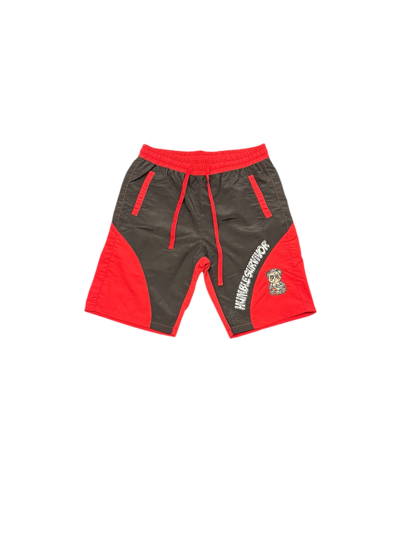 Retro Windbreaker Set - Red