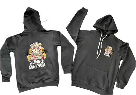 Signature Panda With Pendant Logo Hoodies