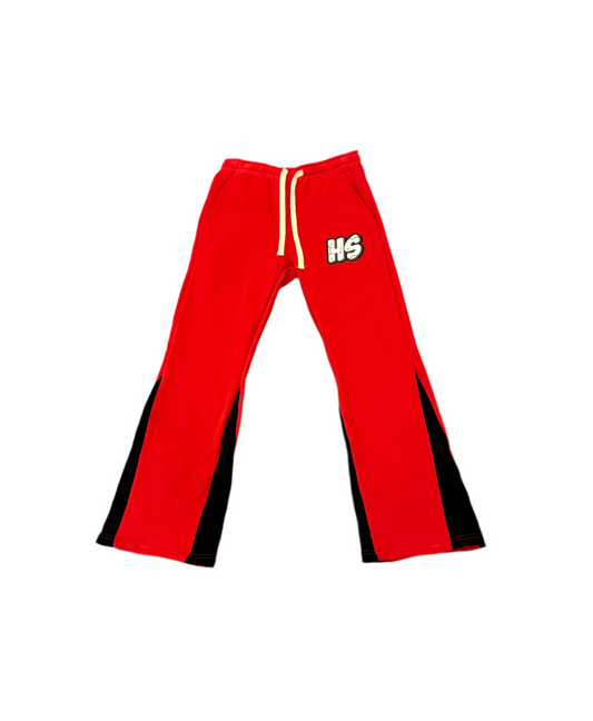Red Jogger Sweatsuit - Bold Athleisure Wear