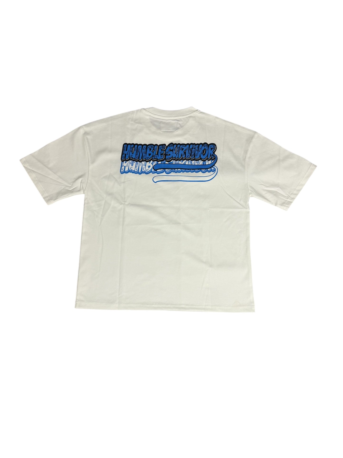 Underlined Horizontal Shadow Oversized Tee