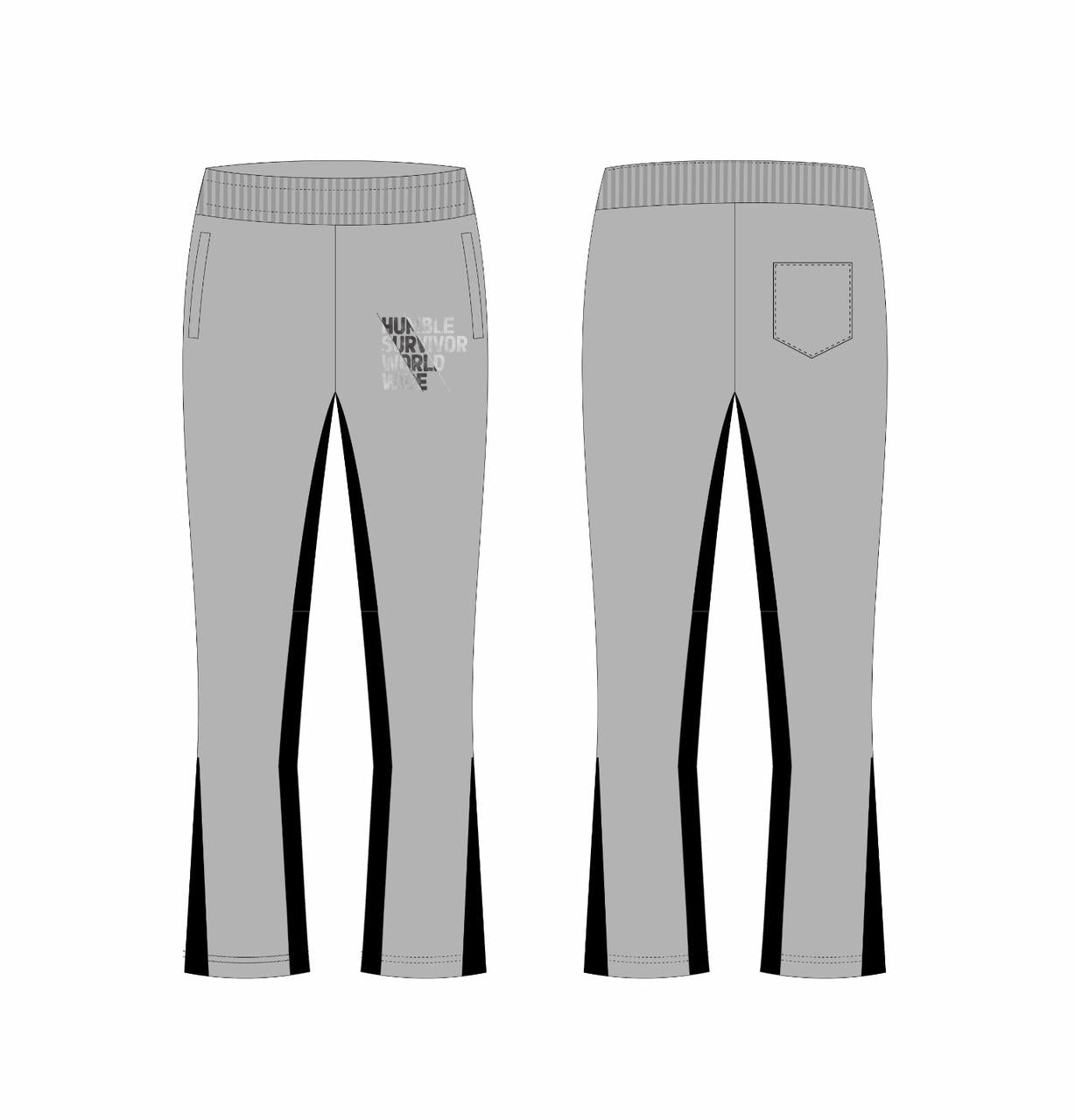 High-Waisted Flared Pants