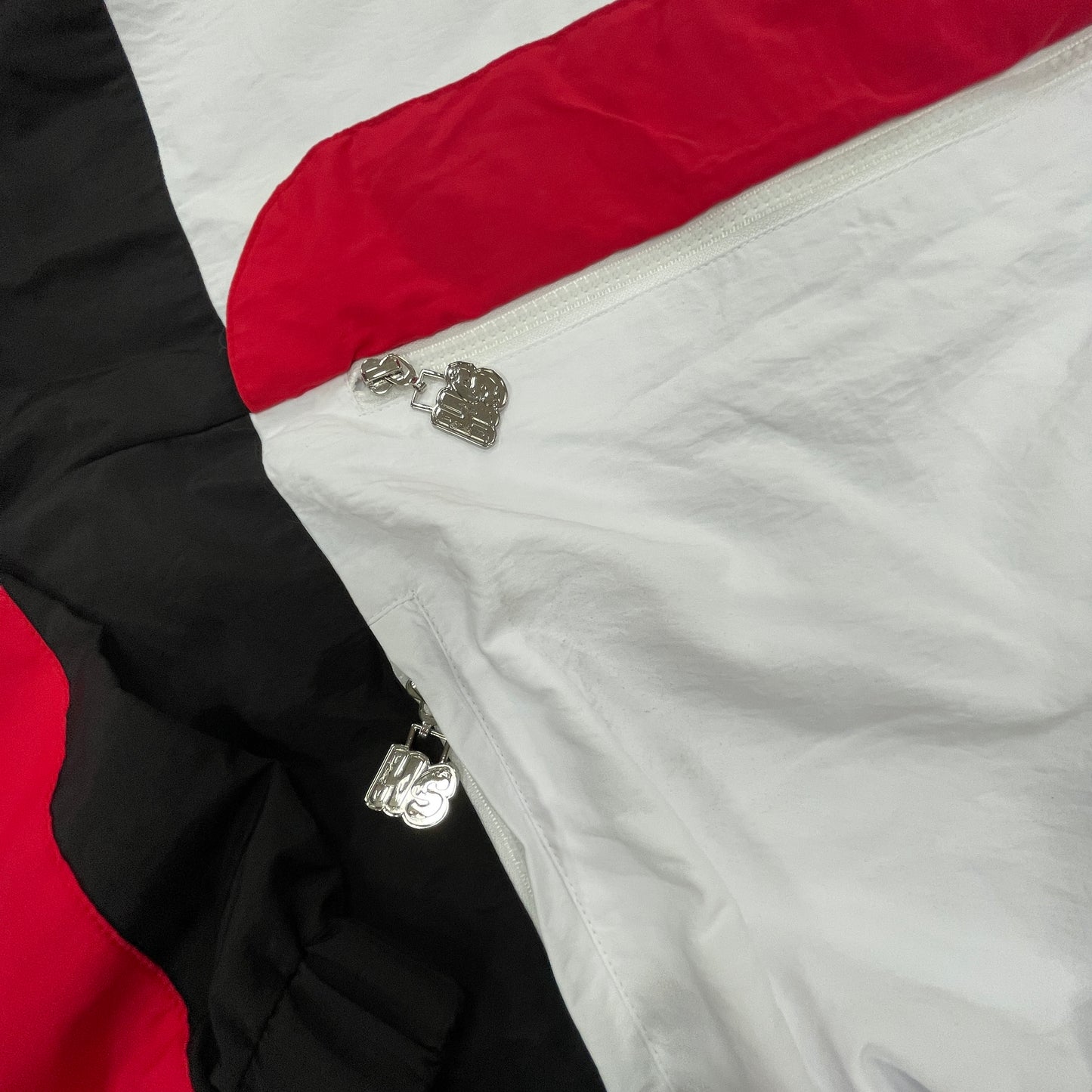 Retro Windbreaker Jacket - Red