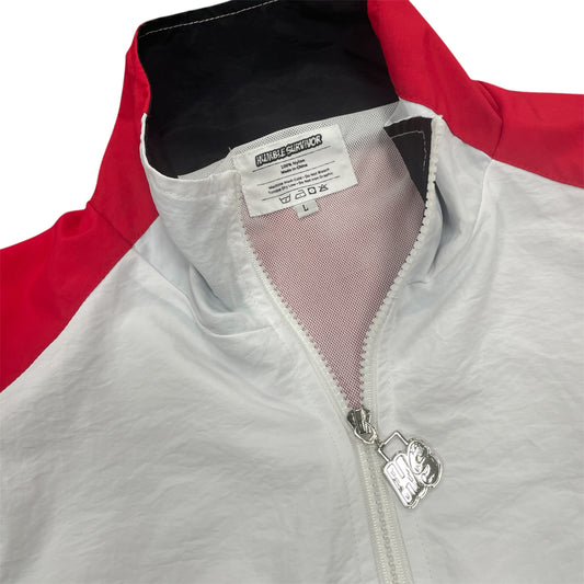 Retro Windbreaker Jacket - Red